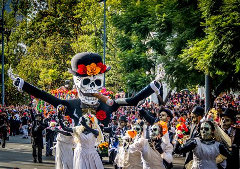 day of the dead mexico city.